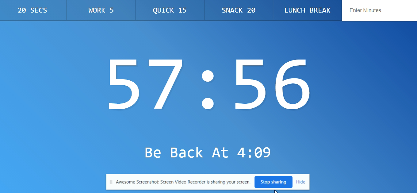 Timer by Hashim.netlify.com